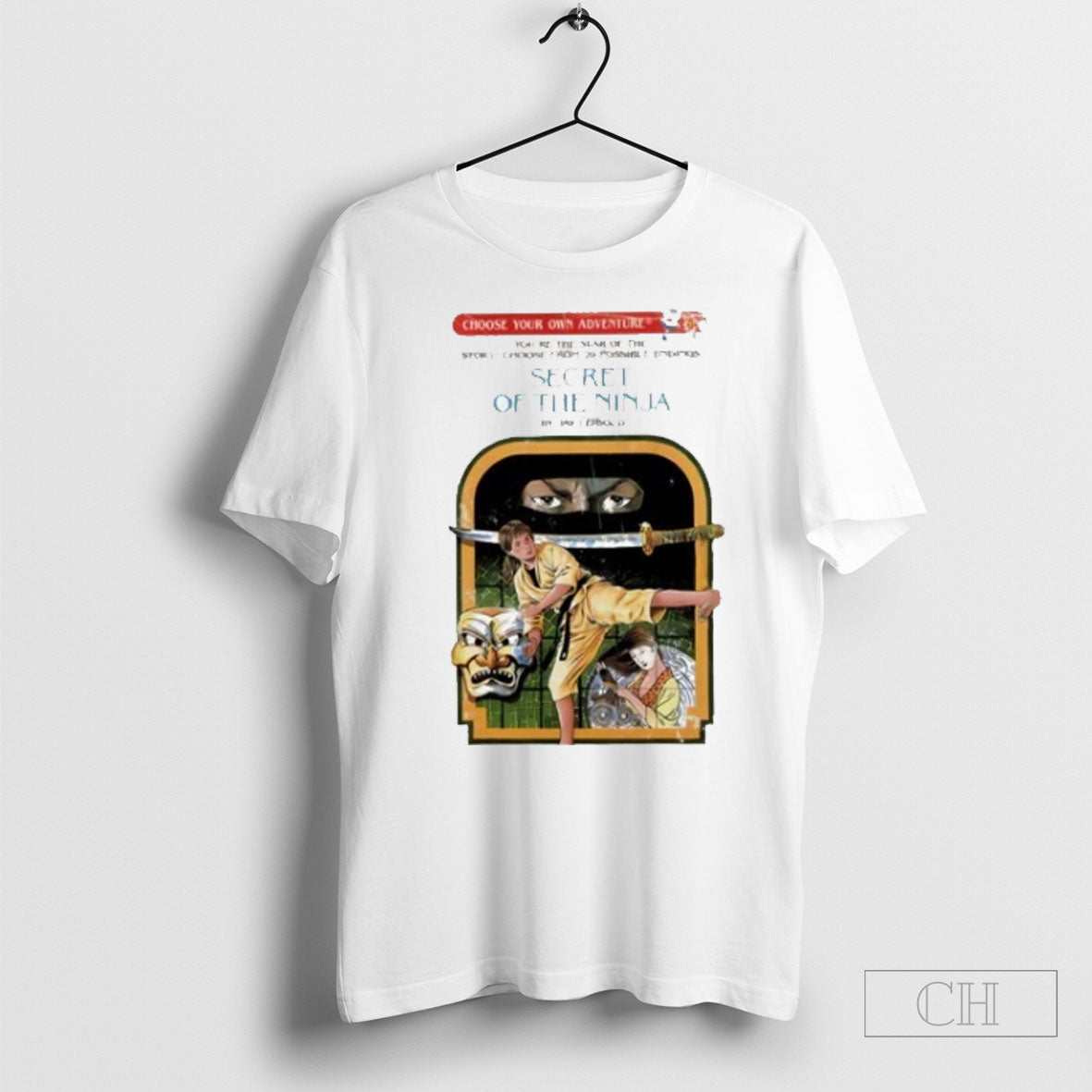 Secrets Of The Ninjas Choose Your Own Adventure Shirt Tee Unisex T-shirt, Sweatshirt, Hoodie, Long Sleeve Tee - T-Shirt, Sweatshirt, Hoodie