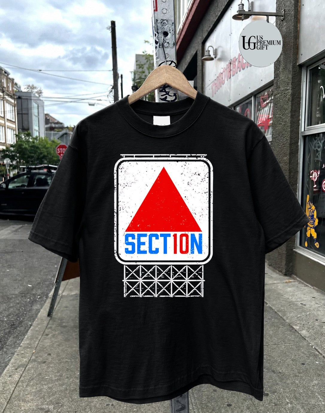 Section 10 Sign logo - Adult & Kids T-Shirts, Sweatshirts & Hoodies apparel design preview 2