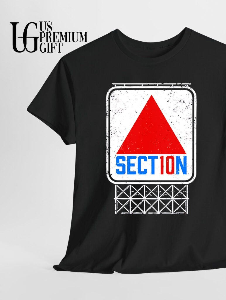 Section 10 Sign logo - Adult & Kids T-Shirts, Sweatshirts & Hoodies apparel design preview 1