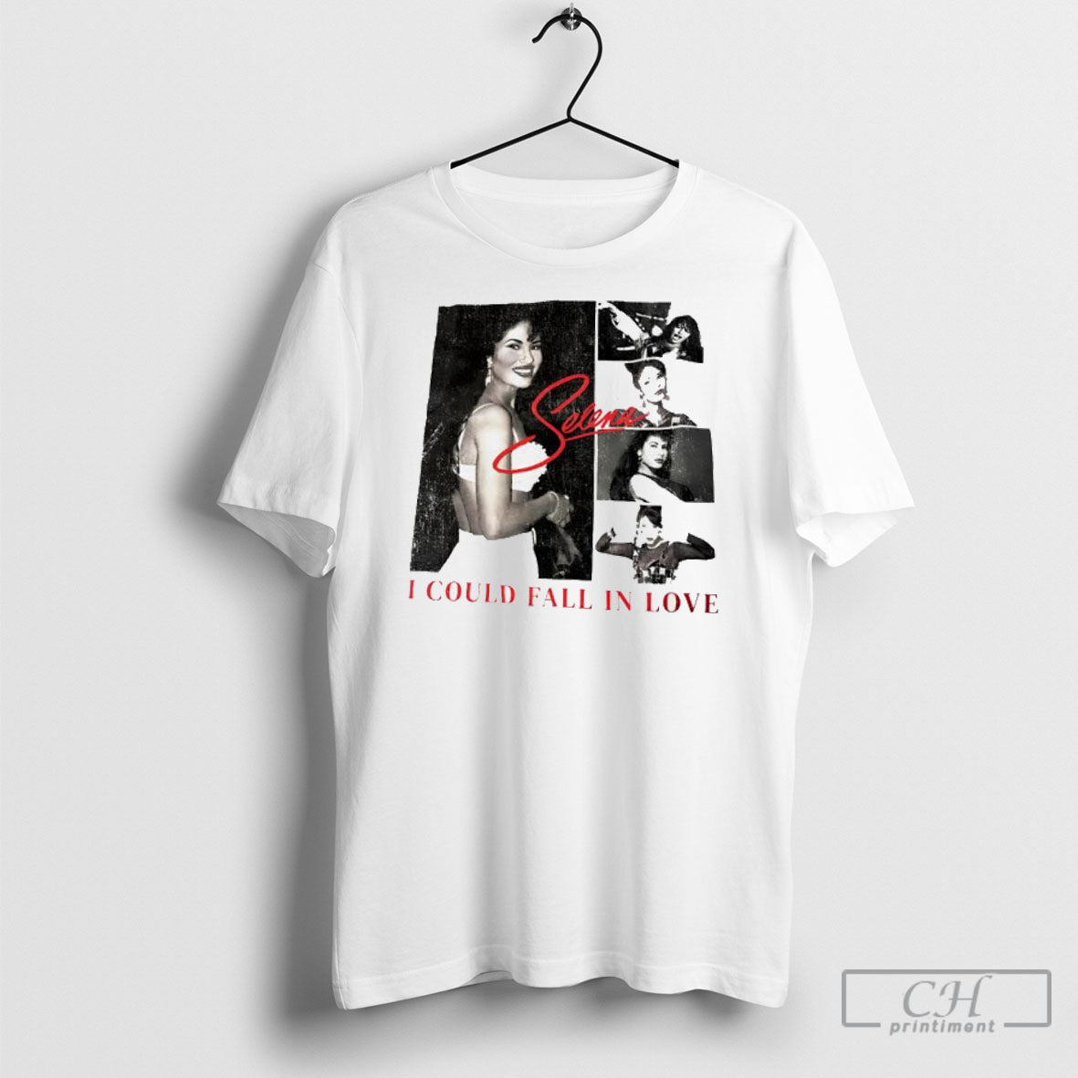 Selena I Could Fall In Love Shirt Tee Unisex T-shirt, Sweatshirt, Hoodie, Long Sleeve Tee - T-Shirt, Sweatshirt, Hoodie