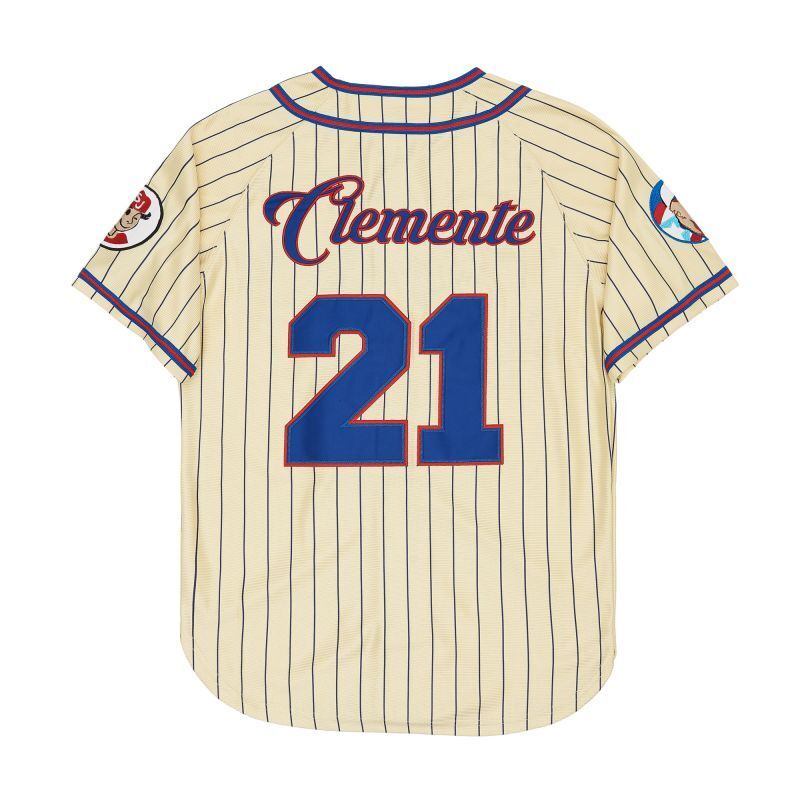 Senadoies #21 Roberto Clemente Style 1 College Football Jersey football jersey product view 1