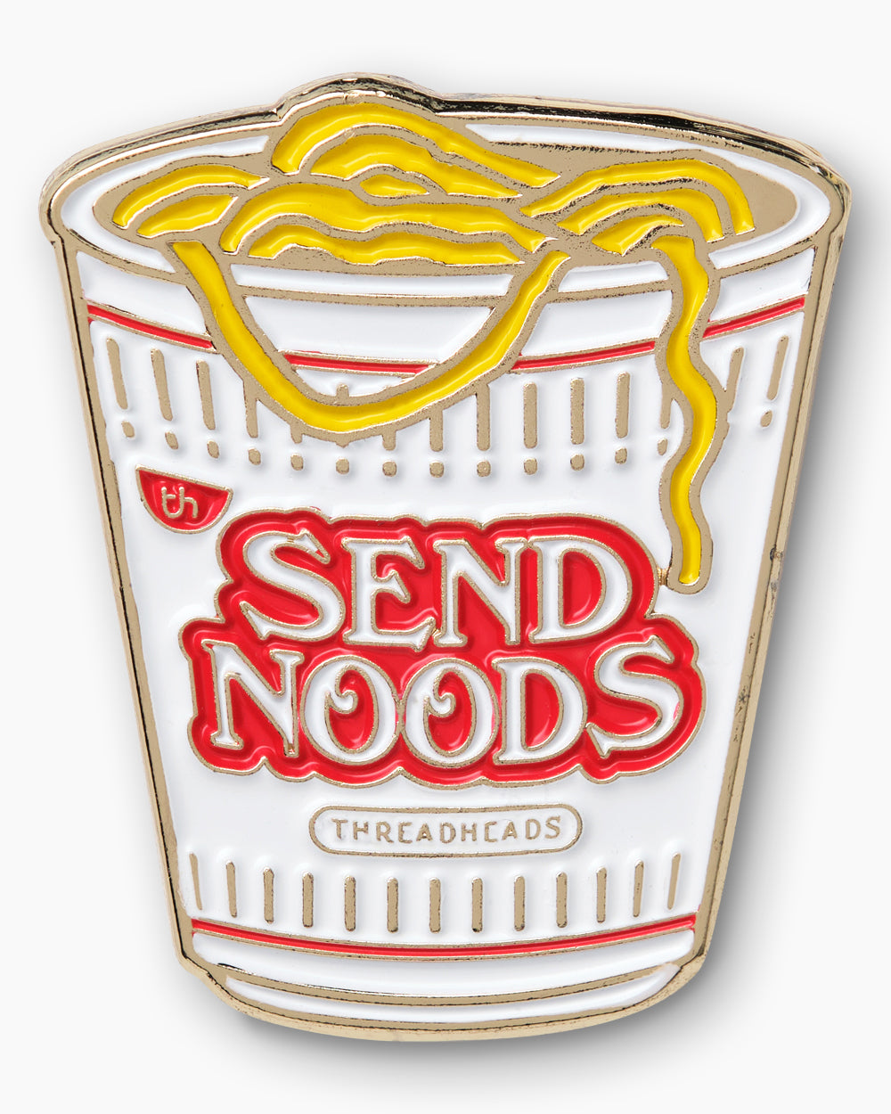 Send Noods Enamel Pin Unisex T-shirt, Sweatshirt, Hoodie, Long Sleeve Tee - T-Shirt, Sweatshirt, Hoodie