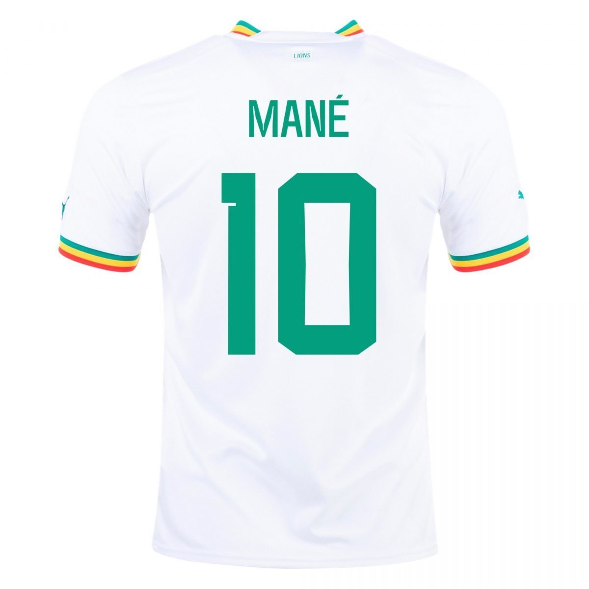 Senegal 10 Sadio Mane 2223 Home Style 1 Soccer Jersey sports jersey product view 1