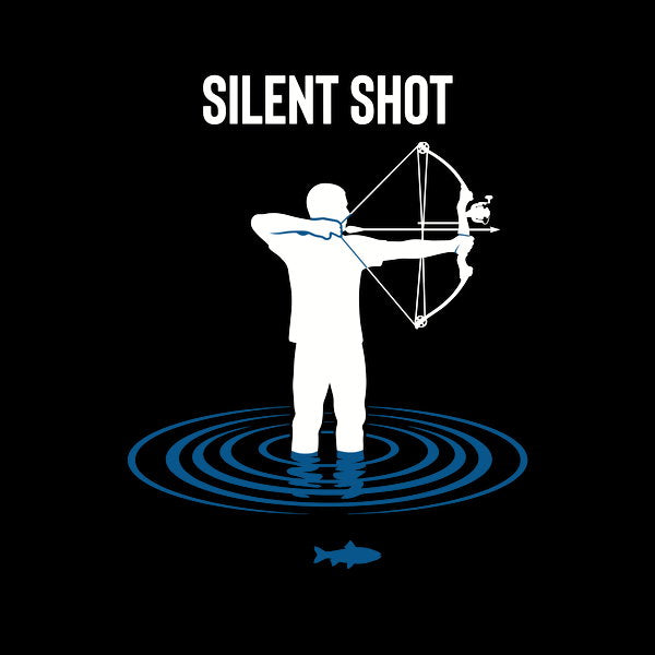 Serene Bowfishing Ripple Silhouette Unisex T-shirt, Sweatshirt, Hoodie, Long Sleeve Tee - T-Shirt, Sweatshirt, Hoodie