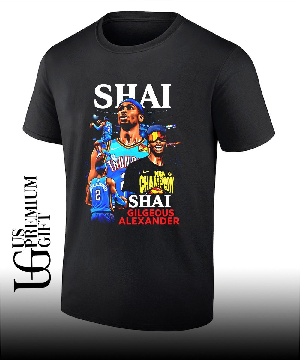 Shai Gilgeous-Alexander MVP Champions 2026 shirt Unisex T-shirt, Sweatshirt, Hoodie, Long Sleeve Tee - T-Shirt, Sweatshirt, Hoodie