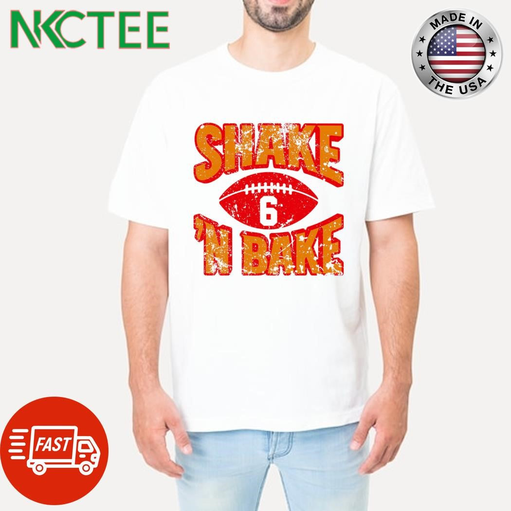 Shake N Bake 6 football ball shirt Unisex T-shirt, Sweatshirt, Hoodie, Long Sleeve Tee - T-Shirt, Sweatshirt, Hoodie