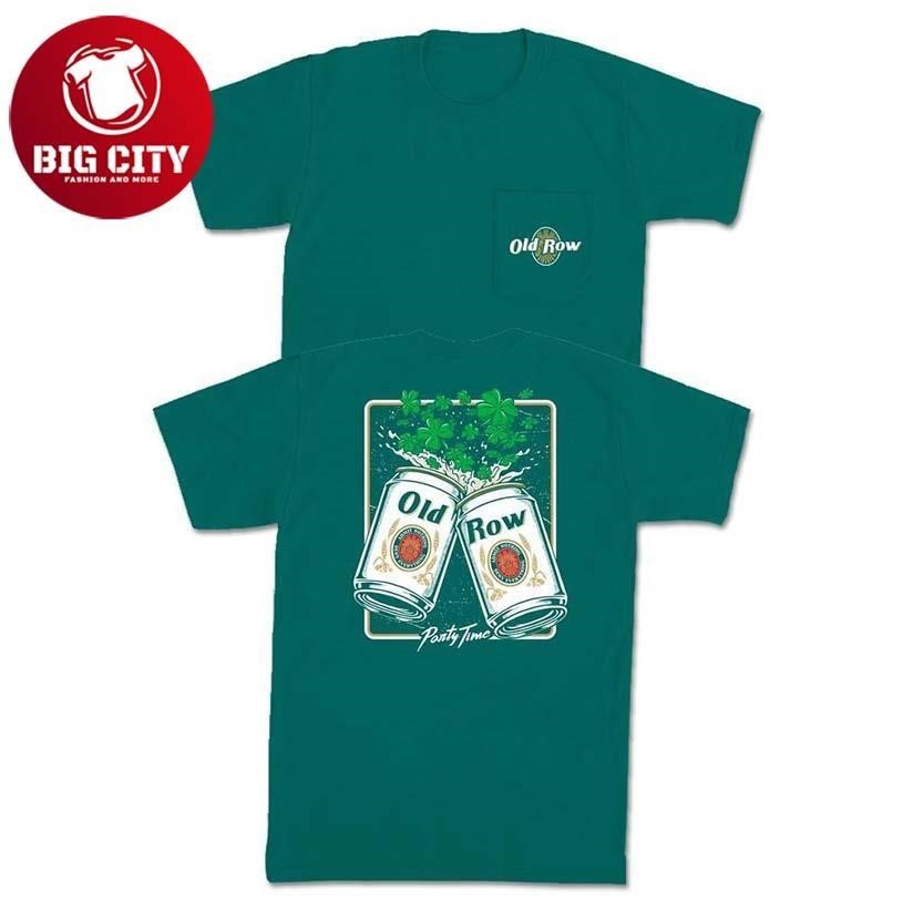 Shamrock Beers Old Row Two Sided - Adult & Kids T-Shirts, Sweatshirts & Hoodies apparel design preview 1