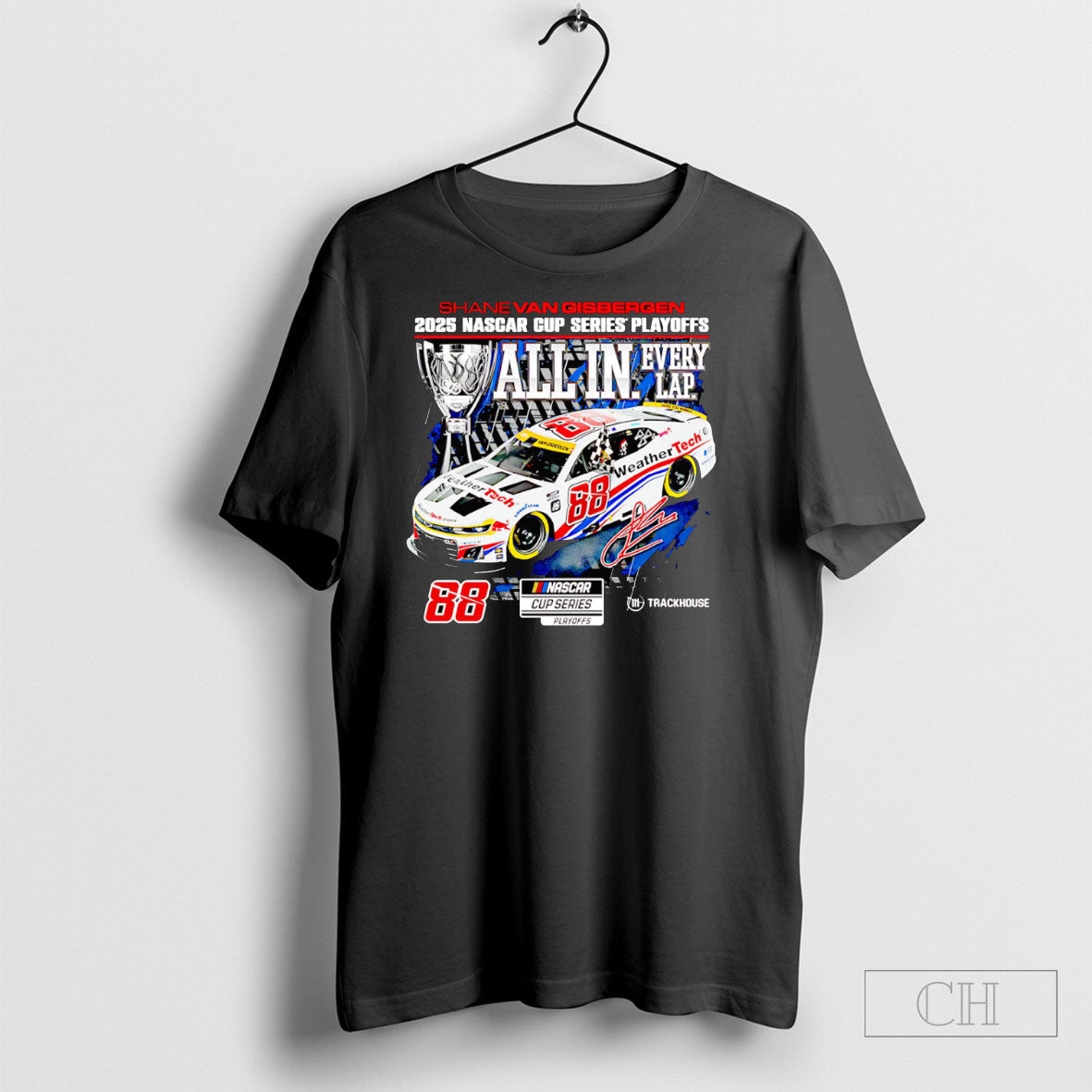 Shane Van Gisbergen 2025 Playoff Shirt Hoodie Teee Unisex T-shirt, Sweatshirt, Hoodie, Long Sleeve Tee - T-Shirt, Sweatshirt, Hoodie