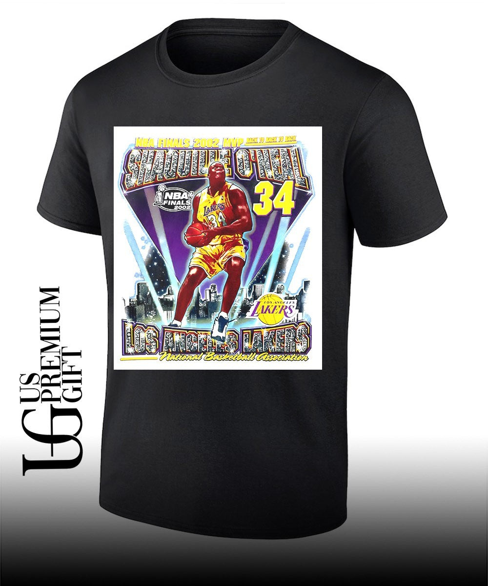 Shaquille Oneal Los Angeles Lakers NBA Finals 2002 MVP shirt Unisex T-shirt, Sweatshirt, Hoodie, Long Sleeve Tee - T-Shirt, Sweatshirt, Hoodie