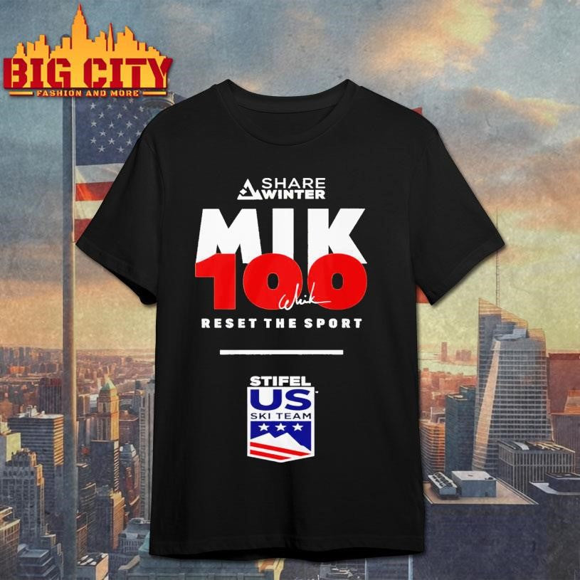 Share Winter Mik 100 Reset The Sport shirt Unisex T-shirt, Sweatshirt, Hoodie, Long Sleeve Tee - T-Shirt, Sweatshirt, Hoodie