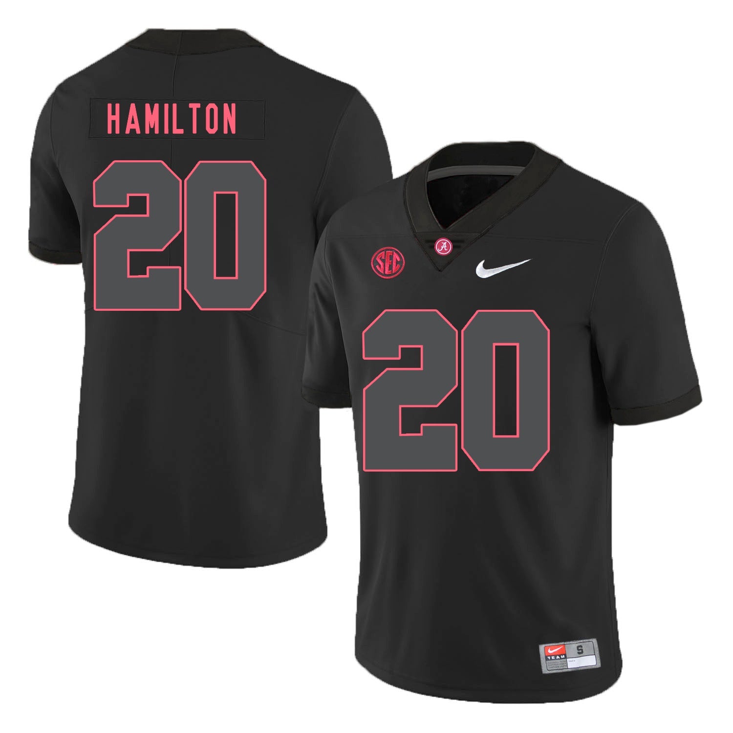 Shaun Dion Hamilton 20 Lights Out .2jpg College Football Jersey football jersey product view 1