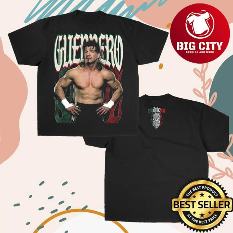 Sherilyn Guerrero Radical X Eddie Guerrero Two Sided Shirt Unisex T-shirt, Sweatshirt, Hoodie, Long Sleeve Tee - T-Shirt, Sweatshirt, Hoodie