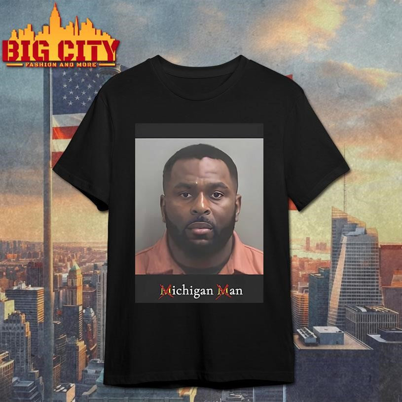 Sherrone Moore Mugshot Shirt Unisex T-shirt, Sweatshirt, Hoodie, Long Sleeve Tee - T-Shirt, Sweatshirt, Hoodie