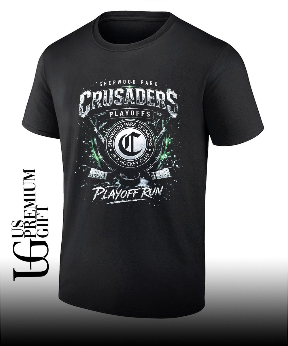 Sherwood Park Crusaders Hockey Playoffs 2026 shirt Unisex T-shirt, Sweatshirt, Hoodie, Long Sleeve Tee - T-Shirt, Sweatshirt, Hoodie