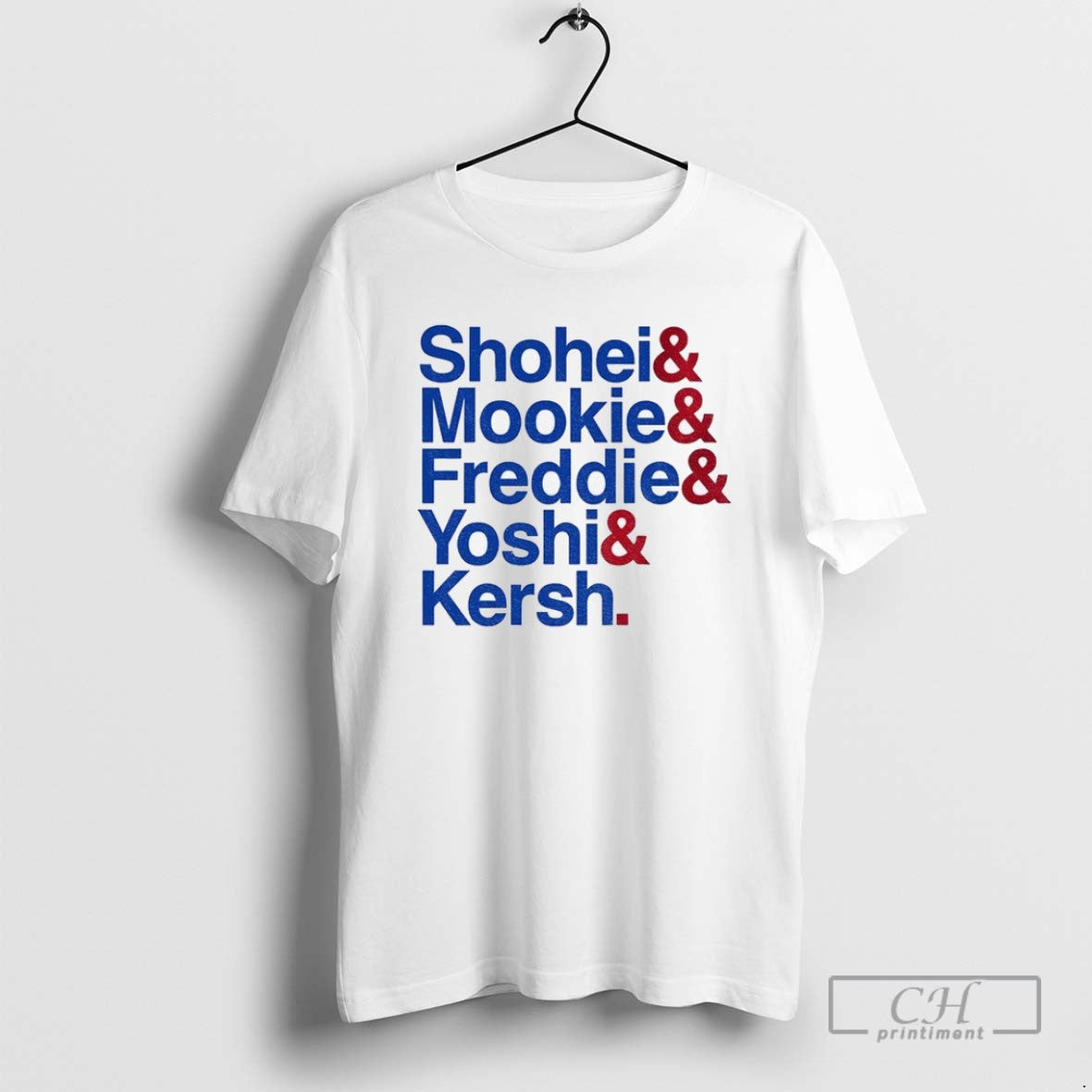 Shohei Mookie Freddie Yoshi Kersh Los Angeles Dodgers Baseball Ampersand Stars 2025 T Shirts - T-Shirt, Sweatshirt, Hoodie