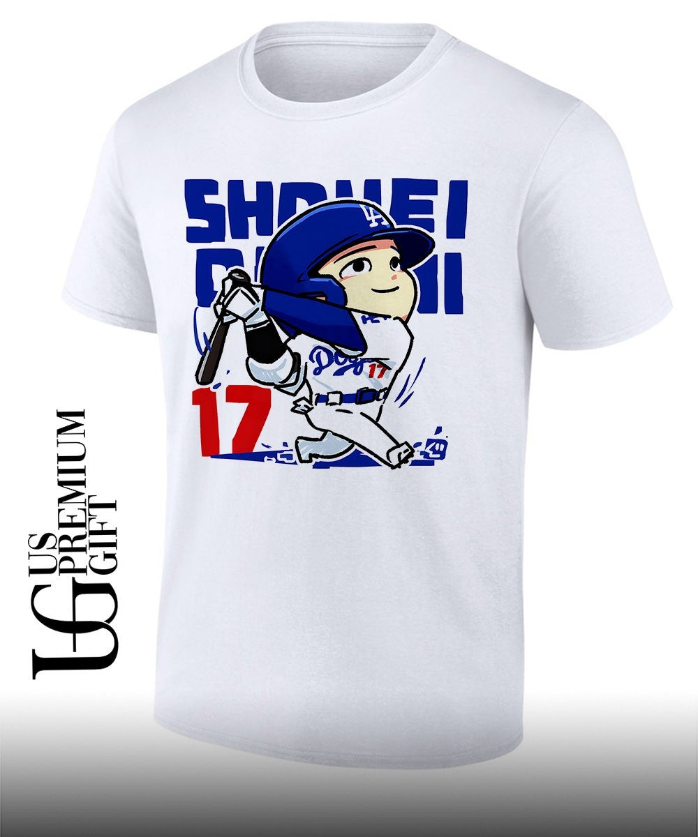 Shohei Ohtani Los Angeles Dodgers Major League Baseball cartoon shirt Unisex T-shirt, Sweatshirt, Hoodie, Long Sleeve Tee - T-Shirt, Sweatshirt, Hoodie