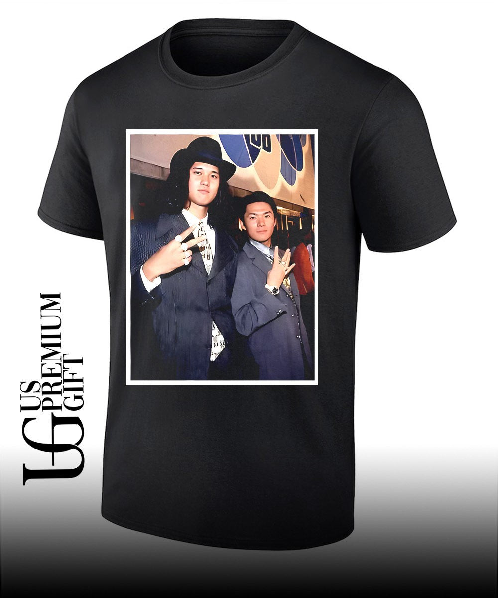 Shohei Ohtani and Yoshinobu Yamamoto 2 of Americas Most Wanted shirt Unisex T-shirt, Sweatshirt, Hoodie, Long Sleeve Tee - T-Shirt, Sweatshirt, Hoodie