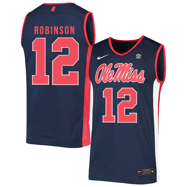 Shon Robinson 12 Navy College Football Jersey football jersey product view 1