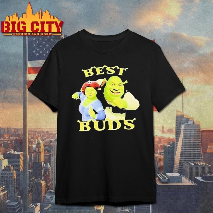 Shrek Fiona And Shrek Best Buds Shirt Unisex T-shirt, Sweatshirt, Hoodie, Long Sleeve Tee - T-Shirt, Sweatshirt, Hoodie
