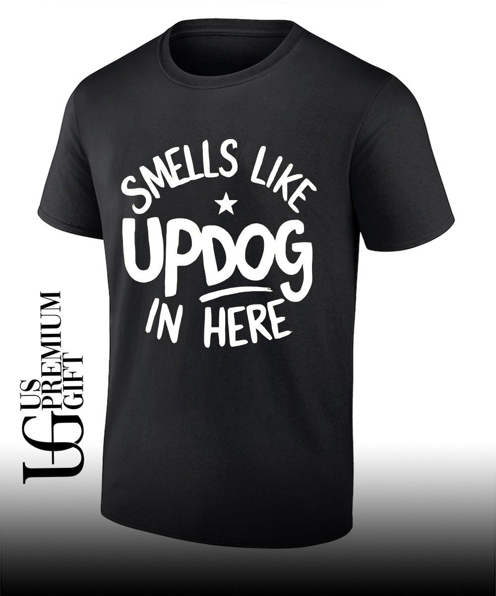 Shrinking Jimmy Smells Like Updog In Here shirt Unisex T-shirt, Sweatshirt, Hoodie, Long Sleeve Tee - T-Shirt, Sweatshirt, Hoodie
