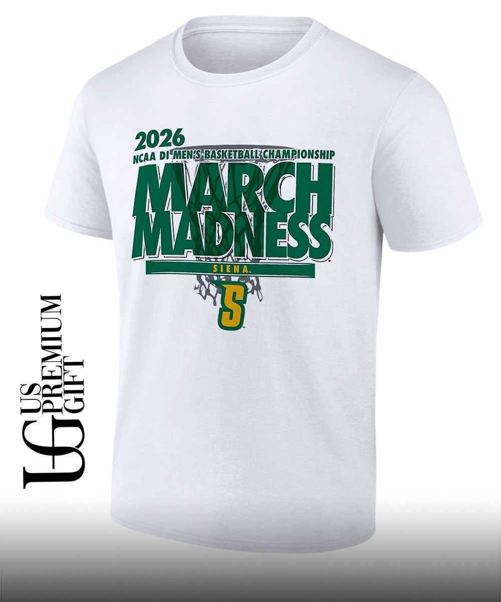Siena Saints March Madness NCAA D1 Mens basketball Championship 2026 shirt Unisex T-shirt, Sweatshirt, Hoodie, Long Sleeve Tee - T-Shirt, Sweatshirt, Hoodie