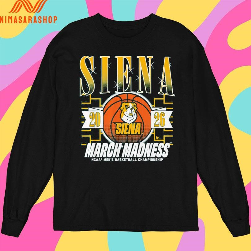 Siena Saints Mbb 2026 March Madness Ncaa Men's - Adult & Kids T-Shirts, Sweatshirts & Hoodies apparel design preview 3