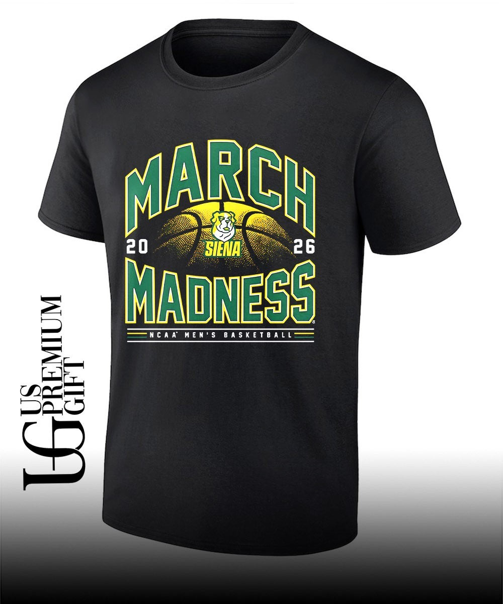 Siena Saints Mens basketball 2026 NCAA March Madness shirt Unisex T-shirt, Sweatshirt, Hoodie, Long Sleeve Tee - T-Shirt, Sweatshirt, Hoodie