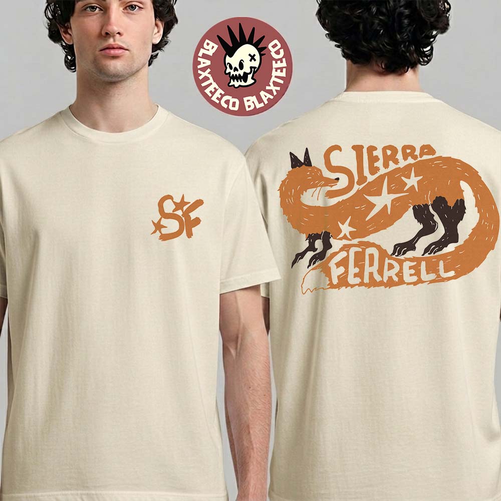 Sierra Ferrell Heavy Petal Tour 2026 Merch Fox T-Shirt Unisex T-shirt, Sweatshirt, Hoodie, Long Sleeve Tee - T-Shirt, Sweatshirt, Hoodie