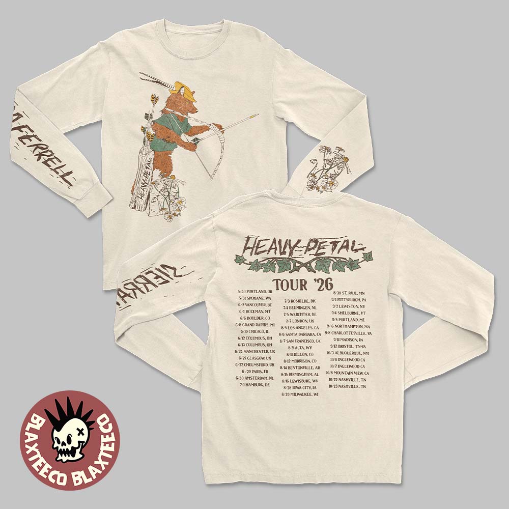 Sierra Ferrell Heavy Petal Tour 2026 Merch The Robin Fox Art With Dates Long Sleeve Tee Unisex T-shirt, Sweatshirt, Hoodie, Long Sleeve Tee - T-Shirt, Sweatshirt, Hoodie