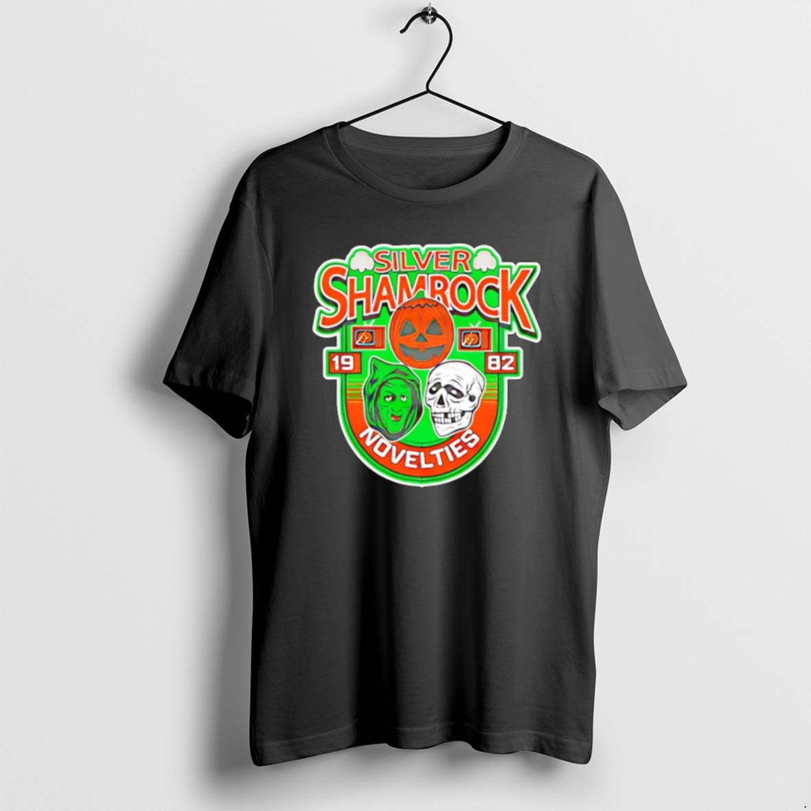 Silver Shamrock Novelies Halloween 1982 T Shirts Unisex T-shirt, Sweatshirt, Hoodie, Long Sleeve Tee - T-Shirt, Sweatshirt, Hoodie
