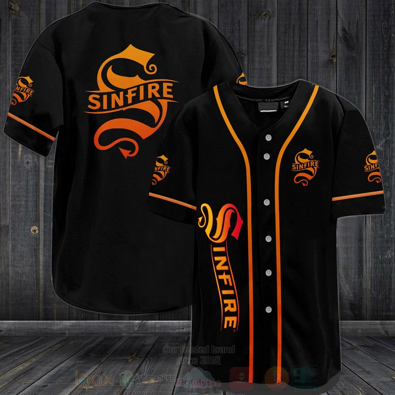 FASHION Sinfire Baseball Jerseys Botton Shirt baseball jersey product view 1