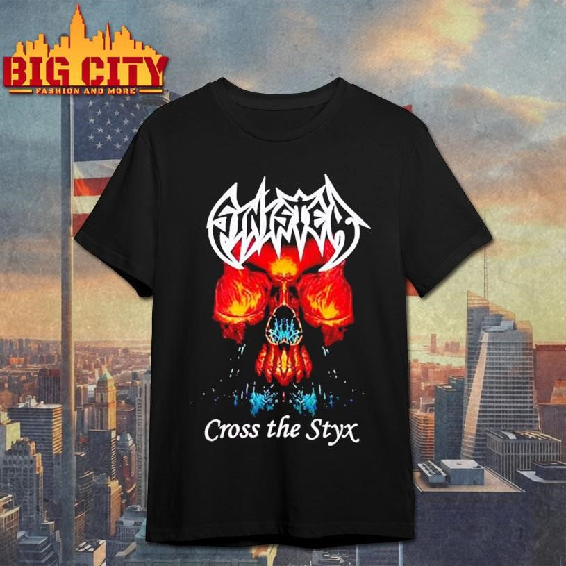 Sinister Band Cross The Styx 1992 Shirt Unisex T-shirt, Sweatshirt, Hoodie, Long Sleeve Tee - T-Shirt, Sweatshirt, Hoodie