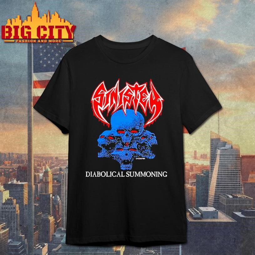 Sinister Diabolical Summoning Album 1993 Shirt Unisex T-shirt, Sweatshirt, Hoodie, Long Sleeve Tee - T-Shirt, Sweatshirt, Hoodie