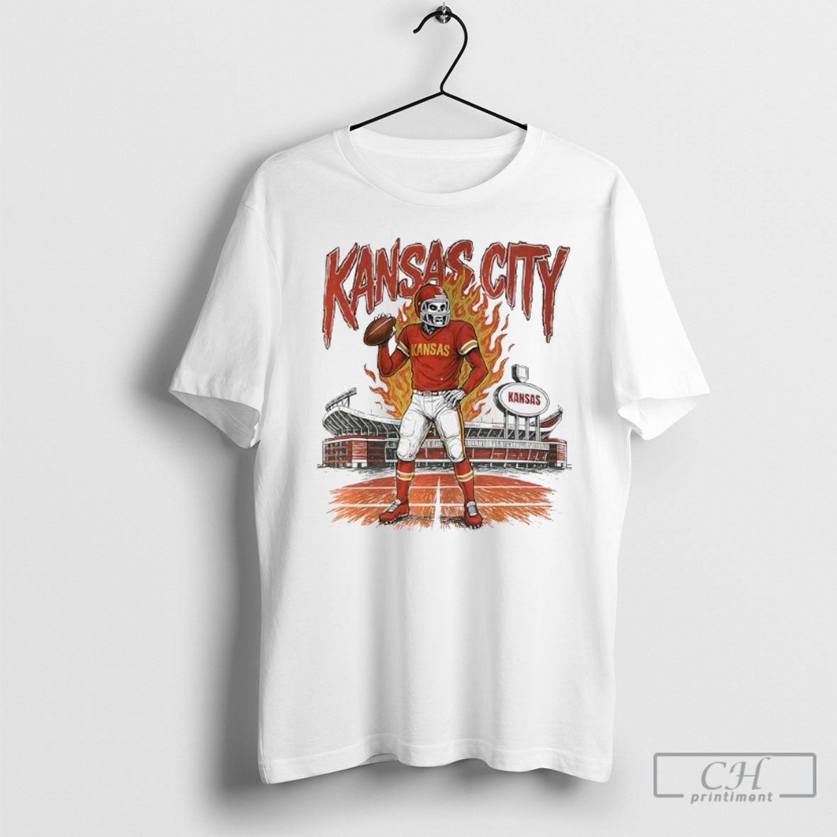 Skeleton Kansas City Chiefs Stadium Player Football Unisex T-shirt, Sweatshirt, Hoodie, Long Sleeve Tee - T-Shirt, Sweatshirt, Hoodie