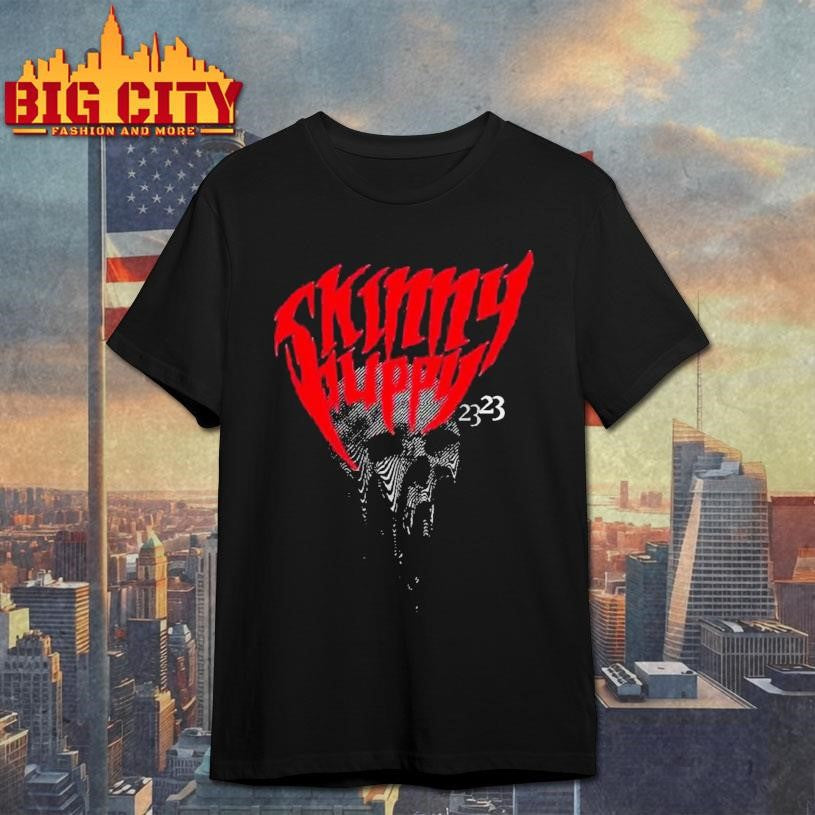 Skinny Puppy Drip Skull Shirt Unisex T-shirt, Sweatshirt, Hoodie, Long Sleeve Tee - T-Shirt, Sweatshirt, Hoodie