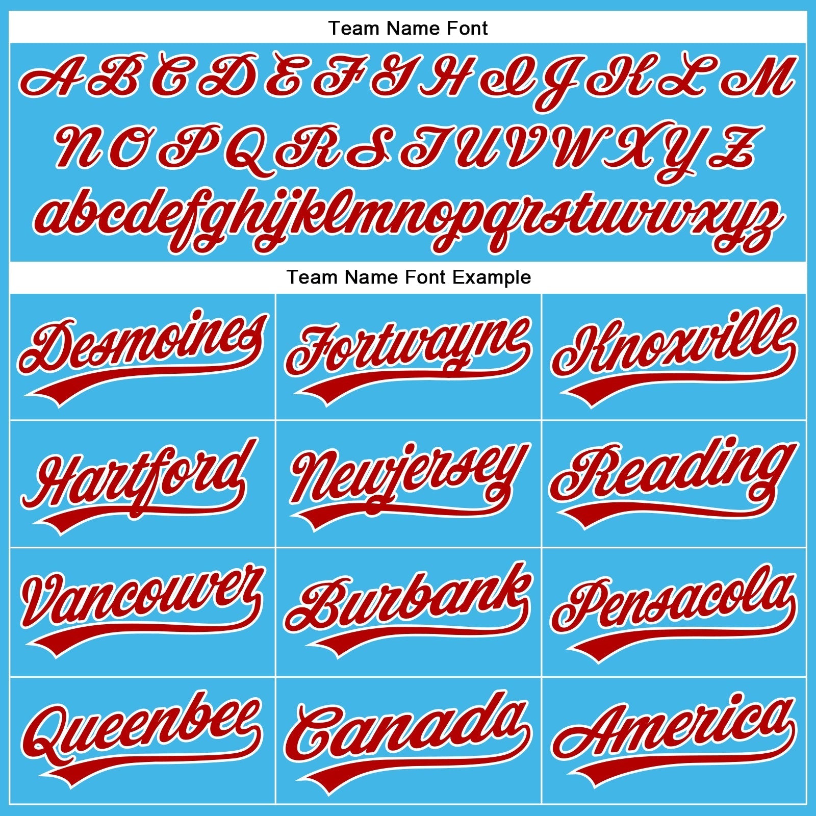 Custom Sky Blue Red-White Authentic Baseball Jersey baseball jersey product view 4