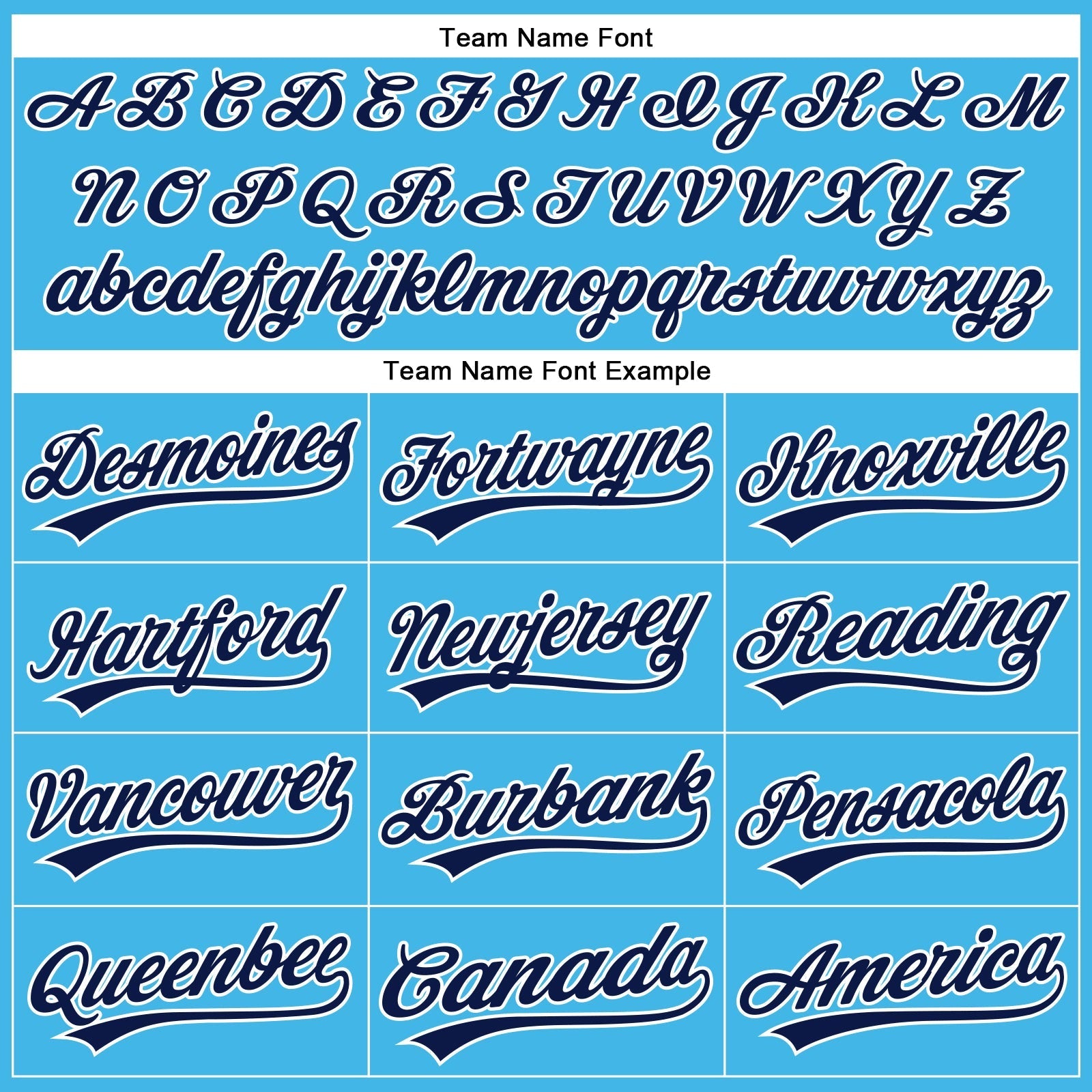 Custom Sky Blue Navy-White Authentic Baseball Jersey baseball jersey product view 4