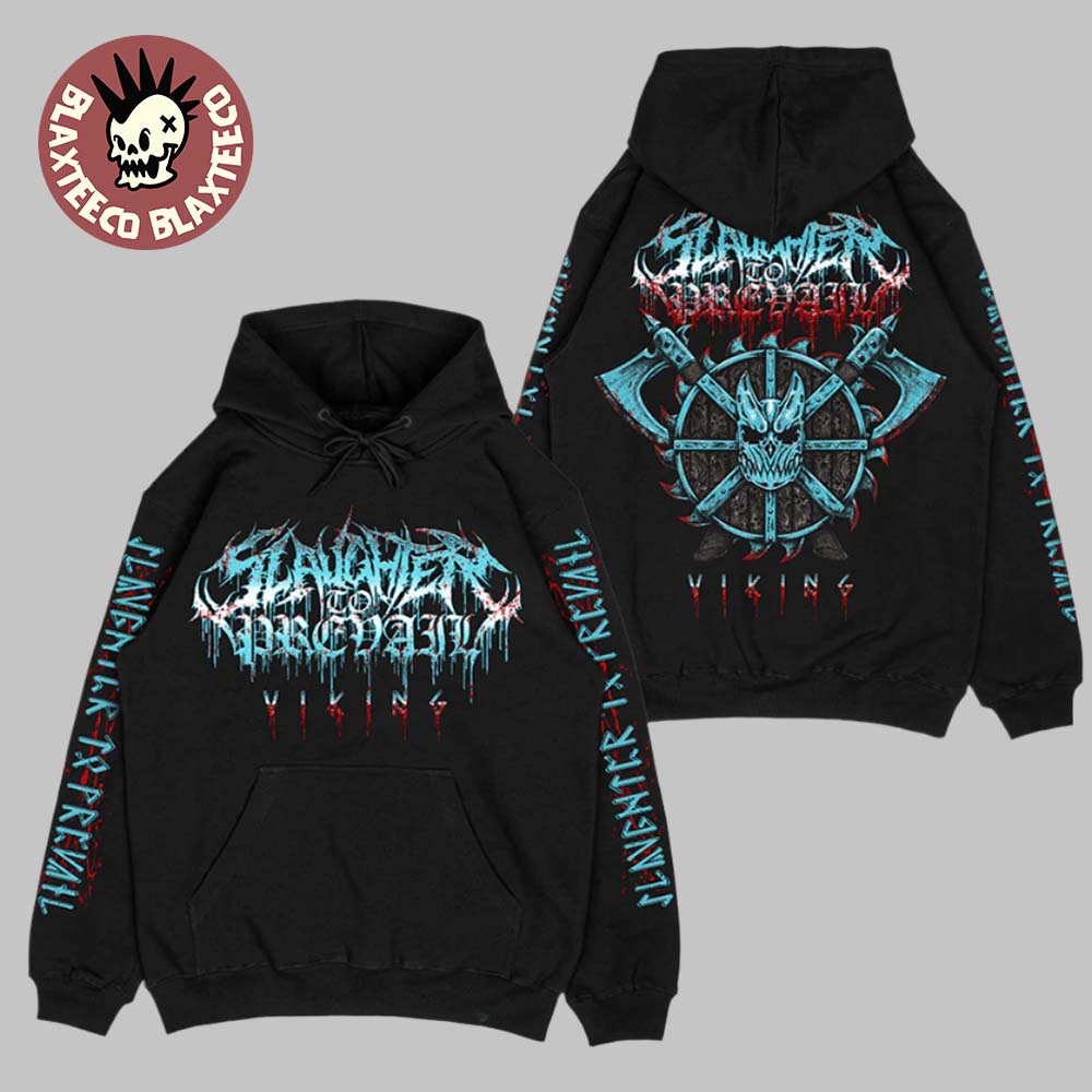 Slaughter To Prevail Viking Hoodie Unisex T-shirt, Sweatshirt, Hoodie, Long Sleeve Tee - T-Shirt, Sweatshirt, Hoodie