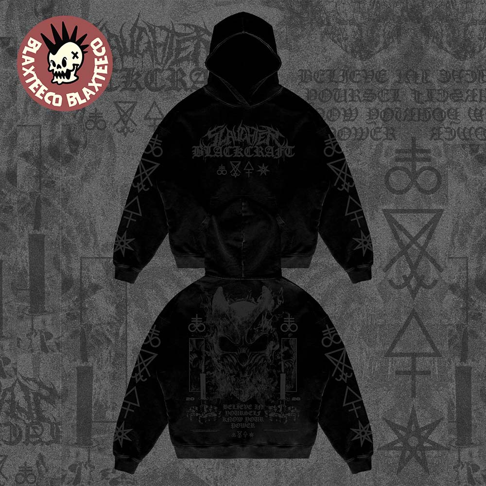 Slaughter To Prevail X Blackcraft Cult Los Angeles 2026 Pop Up Shop Merch Believe In Yourself Know Your Power Hoodie - T-Shirt, Sweatshirt, Hoodie