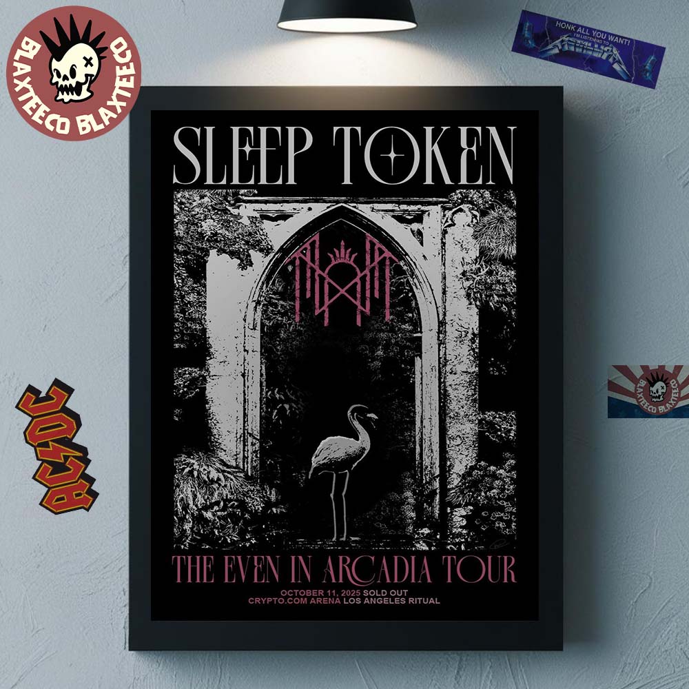 Sleep Token The Even In Arcadia Tour Los Angeles Ritual 2025 At Crypto.com Arena On October 11 2025 Home Decor Poster Canvas - T-Shirt, Sweatshirt, Hoodie