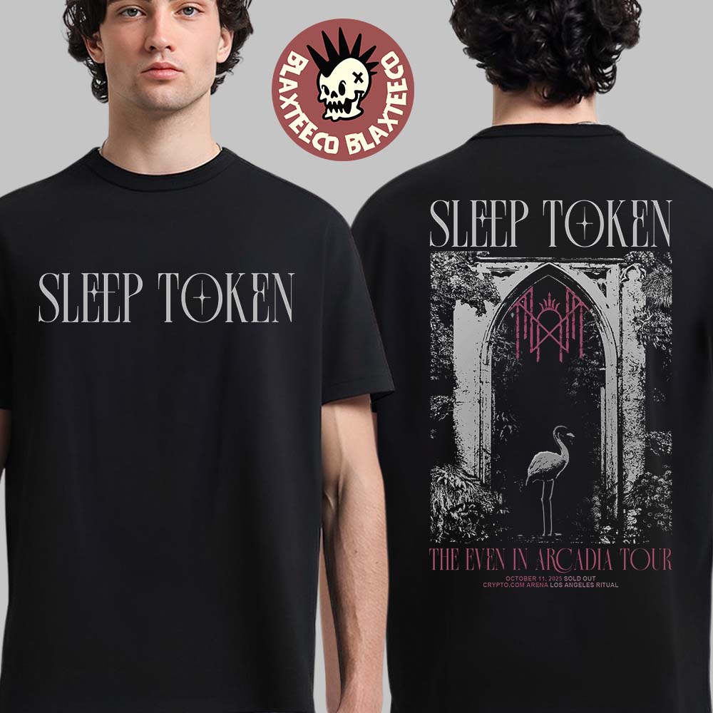 Sleep Token The Even In Arcadia Tour Los Angeles Ritual 2025 At Crypto.com Arena On October 11 2025 Two Sided T-Shirt - T-Shirt, Sweatshirt, Hoodie