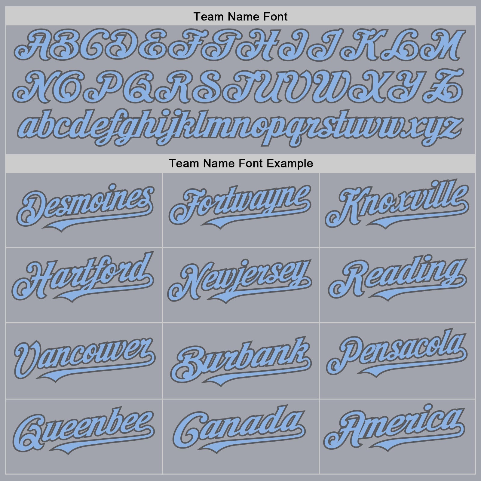 Custom Gray Light Blue-Steel Gray Authentic Sleeveless Baseball Jersey baseball jersey product view 3
