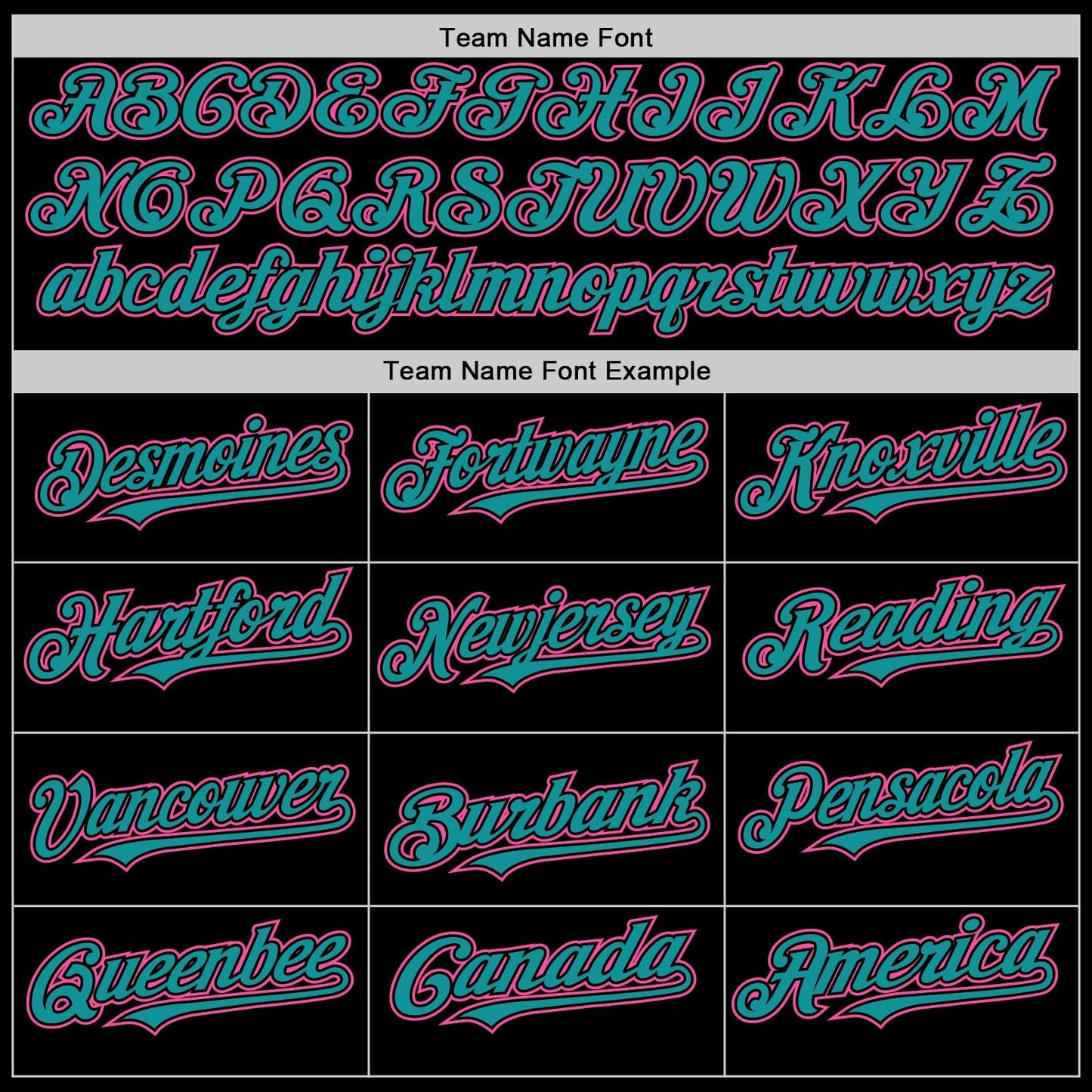 Custom Black Pink-Teal Authentic Sleeveless Baseball Jersey baseball jersey product view 3