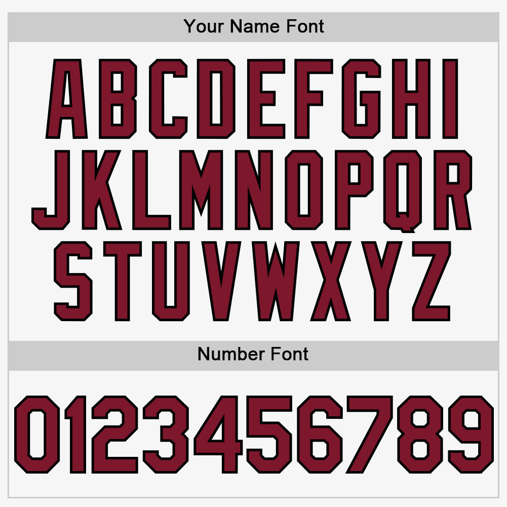 Custom White Crimson-Black Authentic Sleeveless Baseball Jersey baseball jersey product view 4