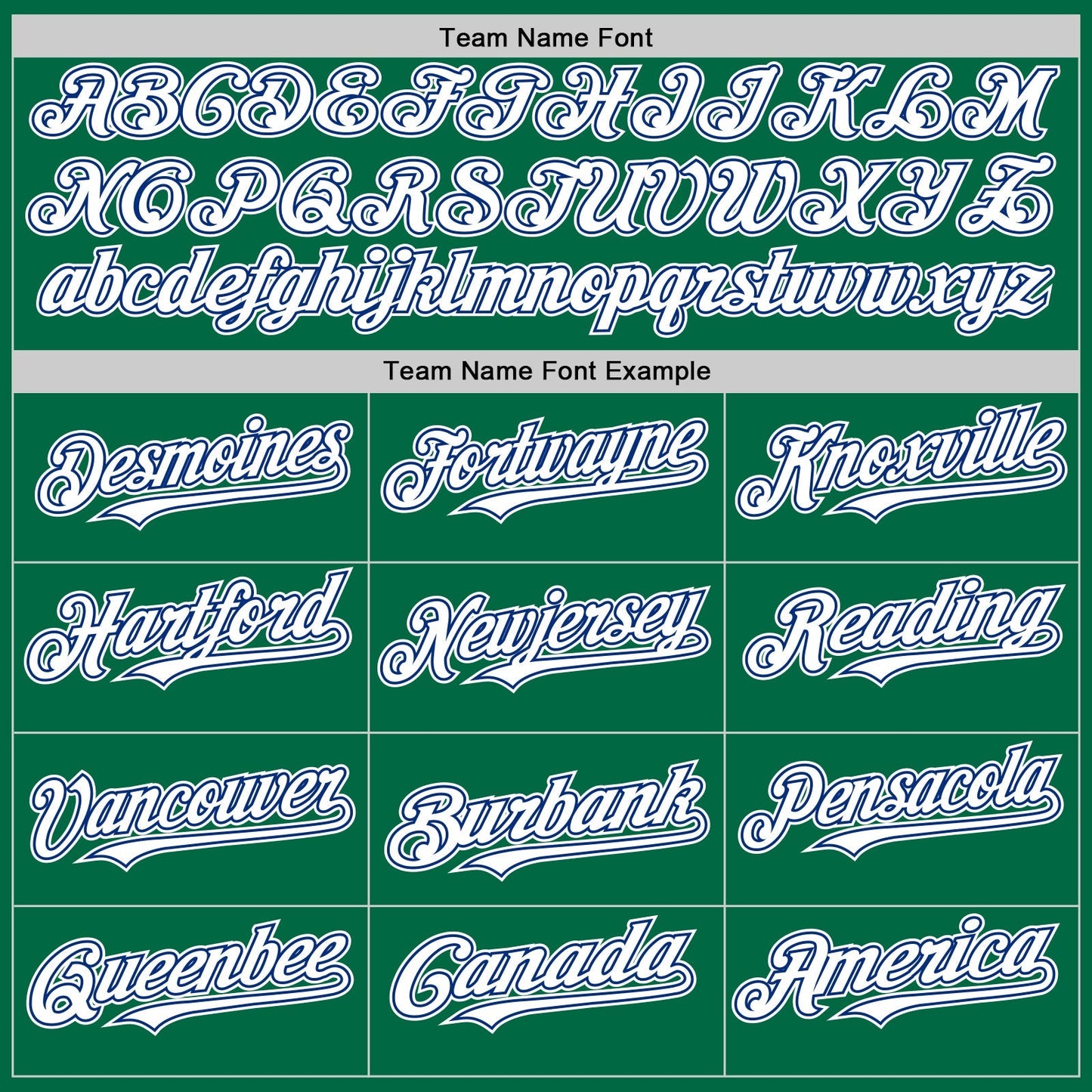 Custom Kelly Green White-Royal Authentic Sleeveless Baseball Jersey baseball jersey product view 3