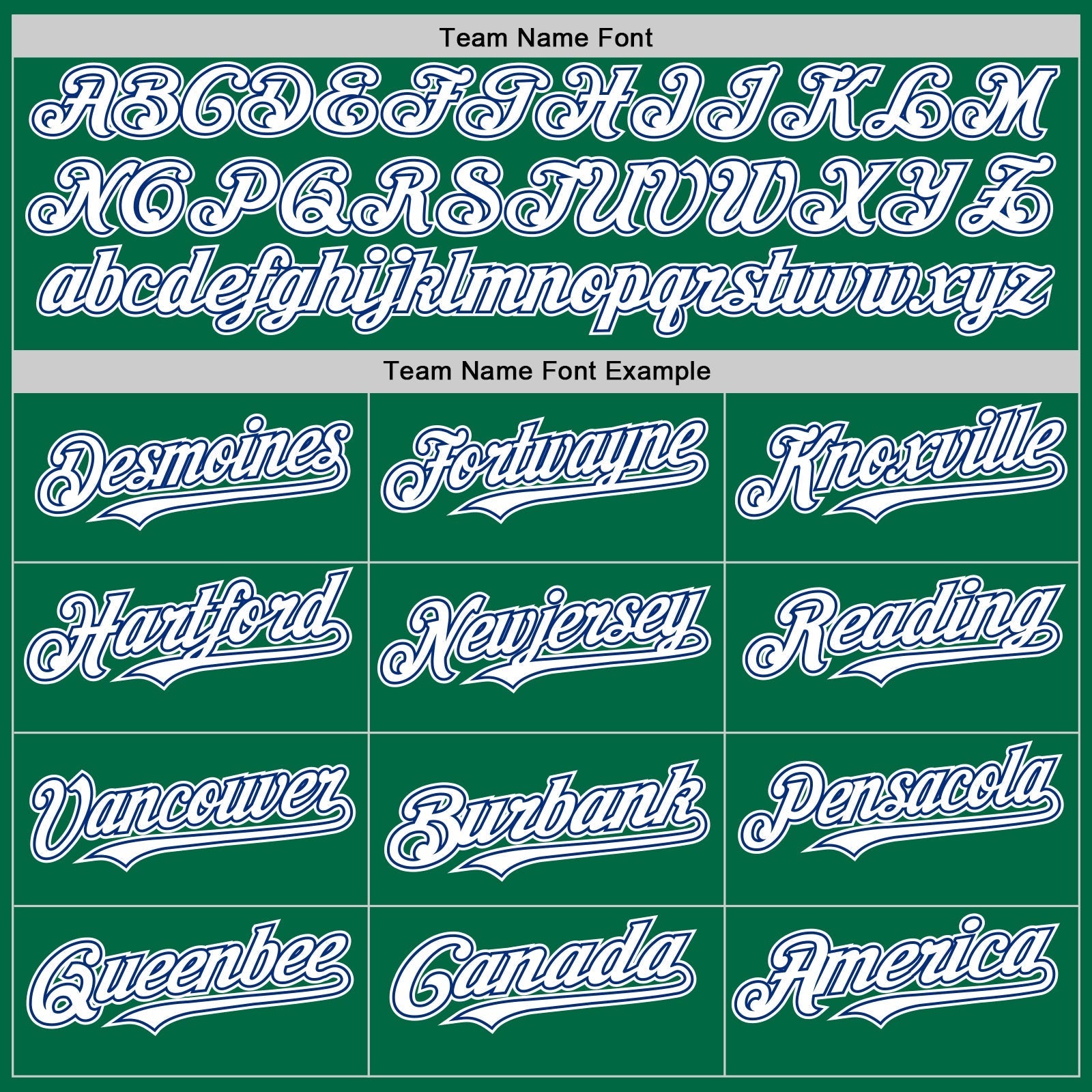 Custom Kelly Green White-Royal Authentic Sleeveless Baseball Jersey baseball jersey product view 3