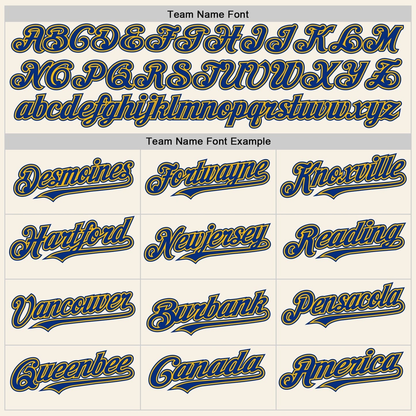 Custom Cream Royal-Gold Authentic Sleeveless Baseball Jersey baseball jersey product view 3