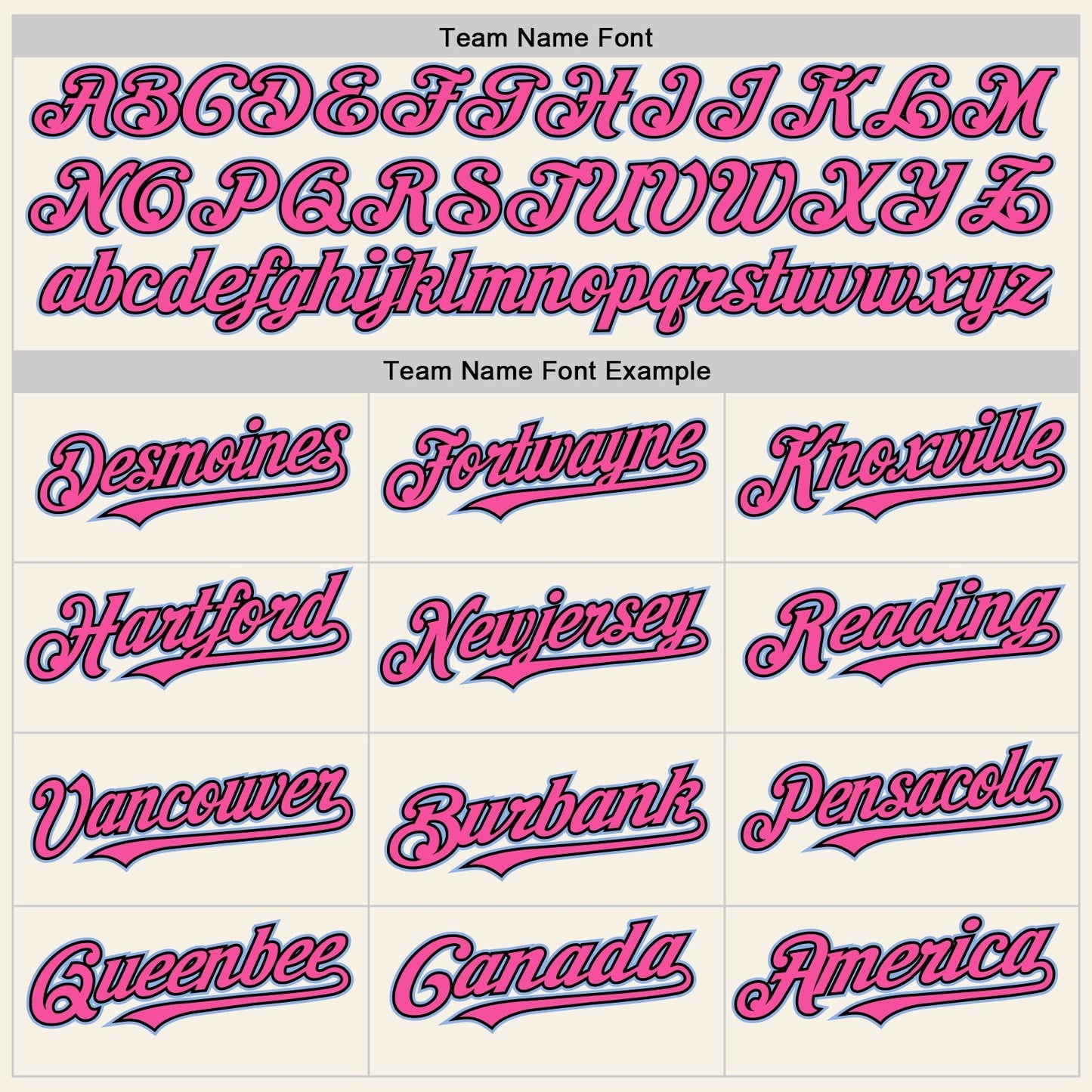 Custom Cream Light Blue Black-Pink Authentic Sleeveless Baseball Jersey baseball jersey product view 3