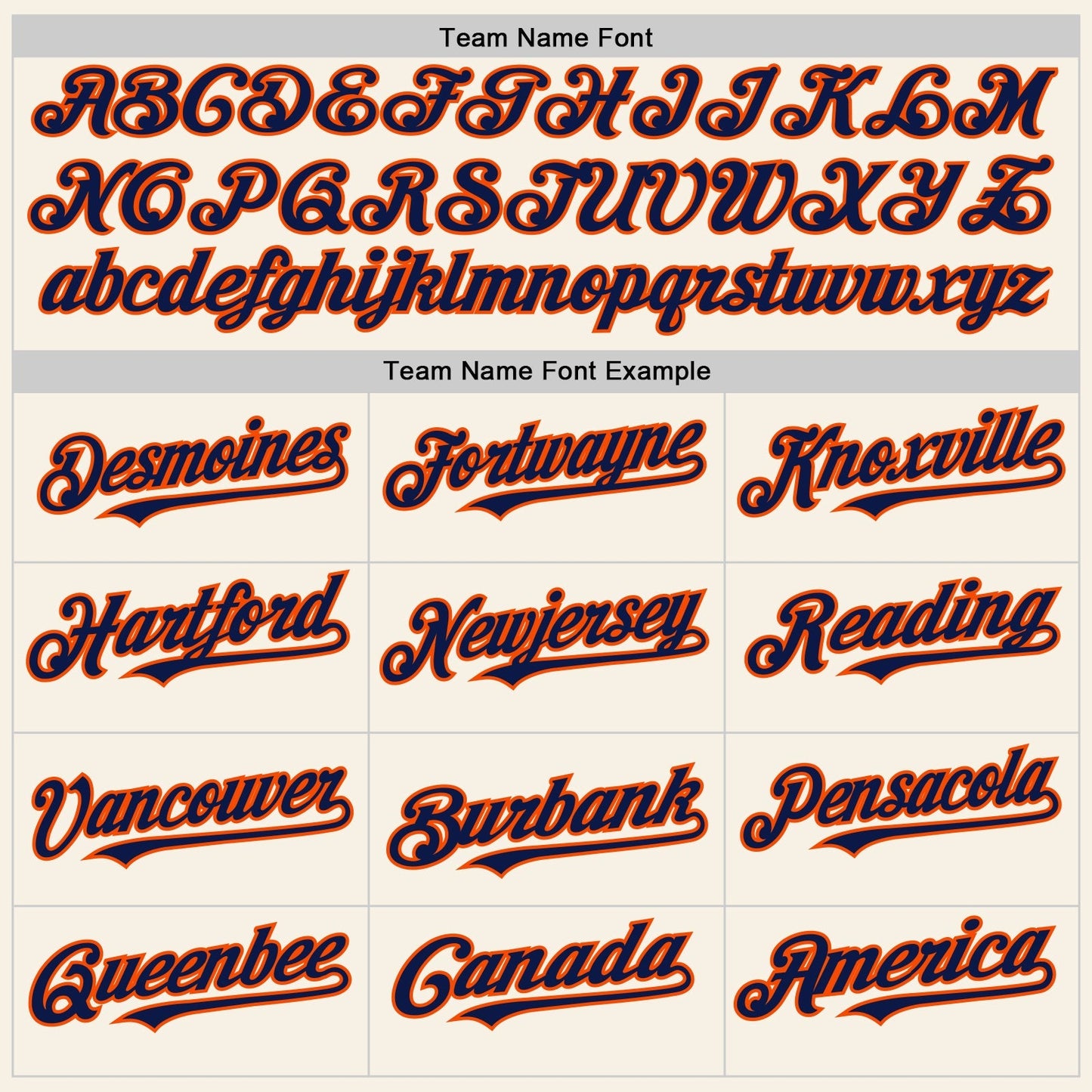Custom Cream Navy-Orange Authentic Sleeveless Baseball Jersey baseball jersey product view 3