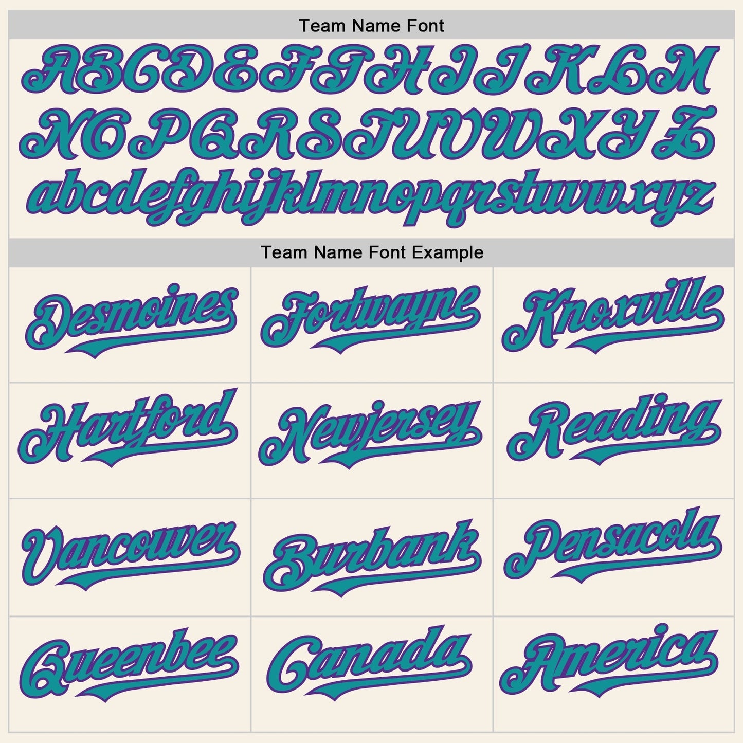 Custom Cream Purple-Teal Authentic Sleeveless Baseball Jersey baseball jersey product view 3